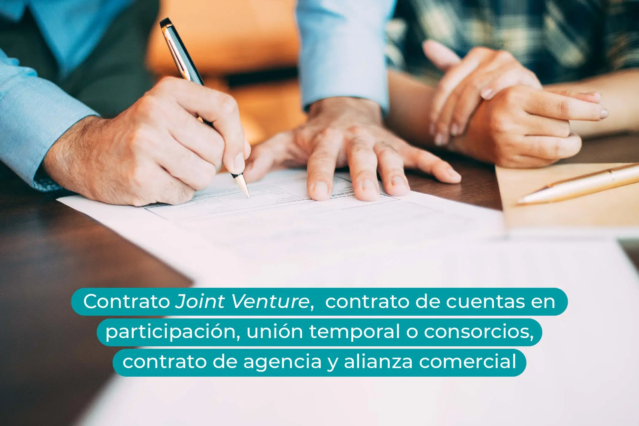 Tipos de asociaciones empresariales diferentes a la constitución de sociedades